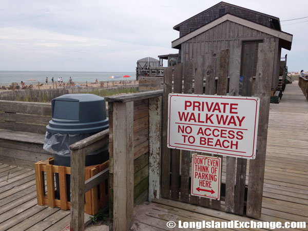 Beach Private No Access