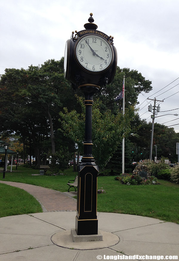 Medford Four-Faced Clock