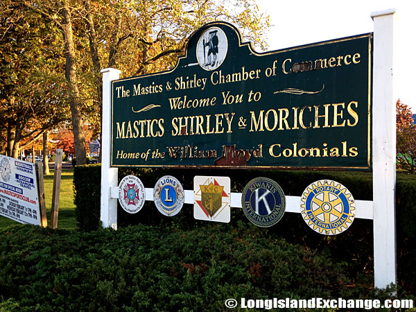 Montauk Highway and William Floyd Parkway