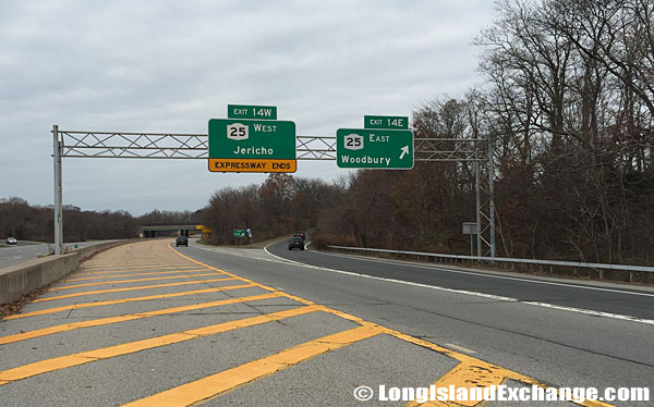 Ends at Jericho Turnpike