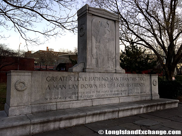 World War Monument at Astoria Park