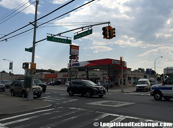 Eliot Avenue and Fresh Pond Road