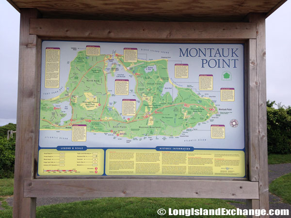 Map of Montauk Point State Park