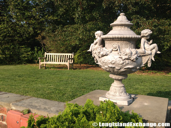 Bench Near Fountains