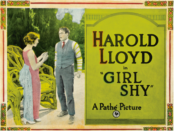 Girl Shy poster credit Pathe Pictures