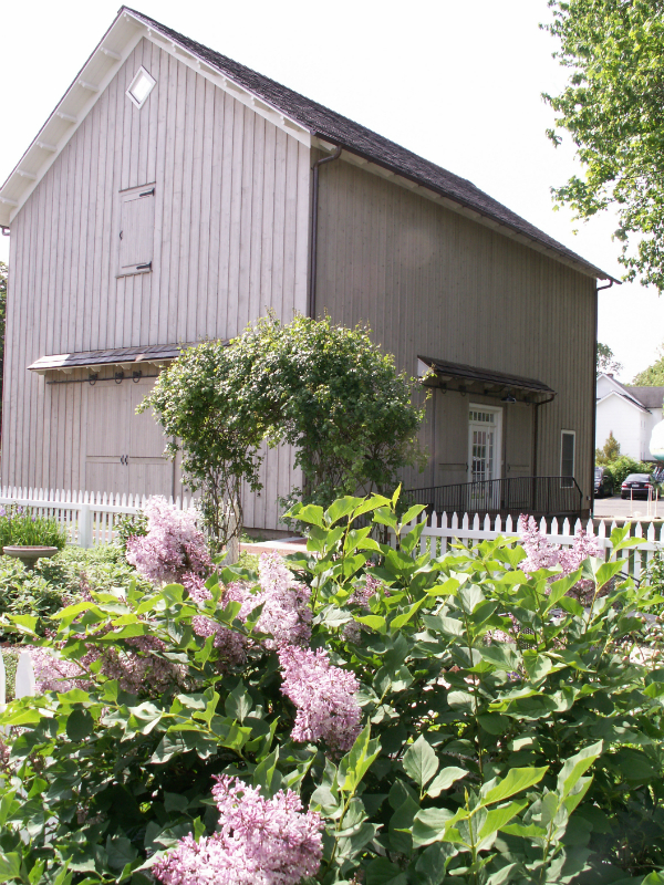 Koenig Research Center with garden
