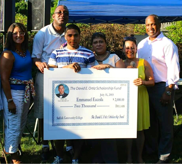 Ortiz Scholarship Winner Emmanuel Euceda