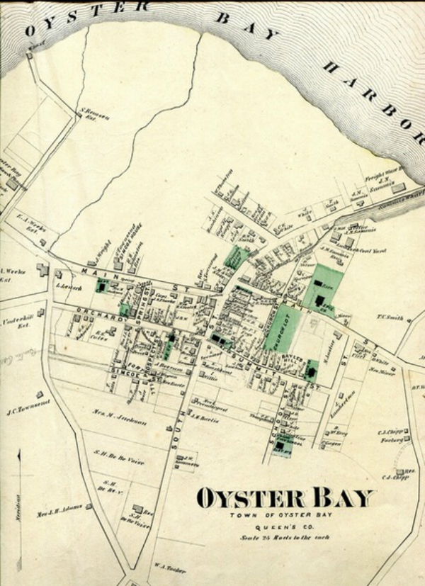 Oyster Bay in 1873
