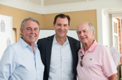 (Left to right) Frank Gutleber, Tom Suozzi - Former Nassau County Executive & Joel Sikowitz – LICADD Board Member. Photo Credit: LICADD.