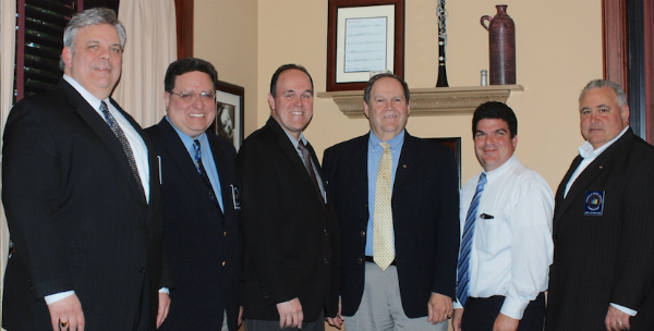 Arnold Palleschi with NSWCA Commissioners