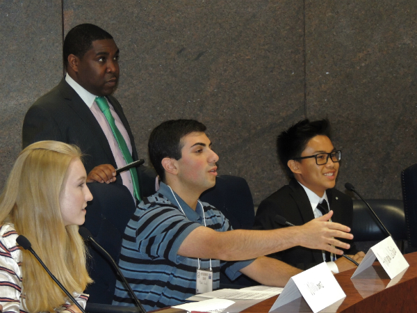 Students Debate at Suffolk County Legislature