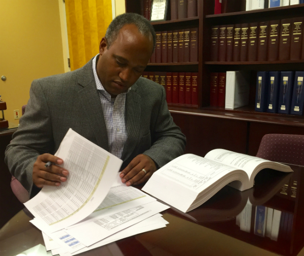 Gregory Reviewing Operating Budget