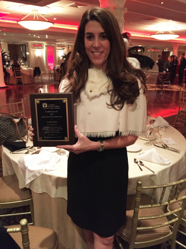 Leslie LI Domestic Against Violence Award Pic 1