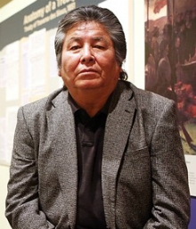 Sheldon Wolfchild. Photo Credit: Adelphi University.