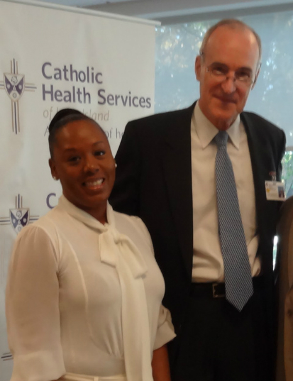 Quan Brown-Thomas and Dr. Guerci