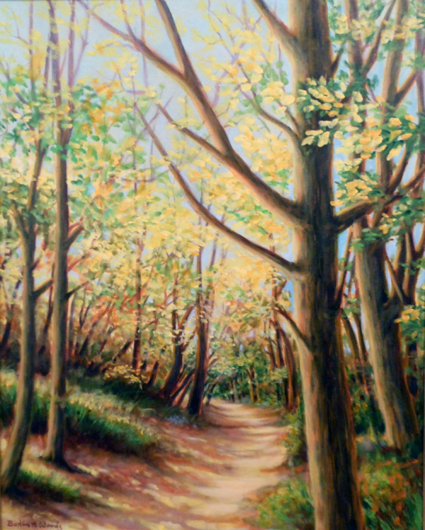 Burton A. Woods -Memories-Oil