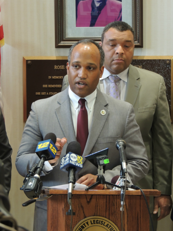 Gregory at Housing Fraud Press Conference