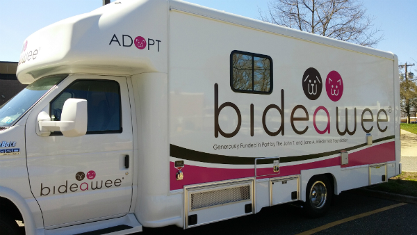 Bideawee Mobile Adoption Unit for Spring Tour